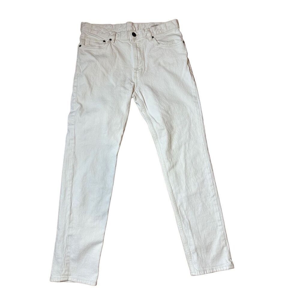H&M & Denim women’s white slim fit high rise shaping jeans sz 32